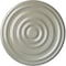 Ekena Millwork Carton Ceiling Medallion (For Canopies up to 3 3/4"), Hand-Painted Flash Copper, 17 3/4"OD x 1 3/8"P CM18CAFCS - alternate 1